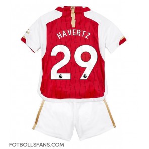 Arsenal Kai Havertz #29 Replika Hemmatröja Barn 2023-24 Kortärmad (+ Korta byxor)